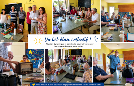 Don à l'association "l'atelier des mots 19"